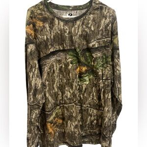 Mossy Oak Green and Brown Camouflage Shirt